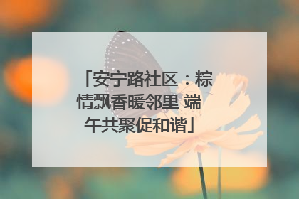 安宁路社区：粽情飘香暖邻里 端午共聚促和谐